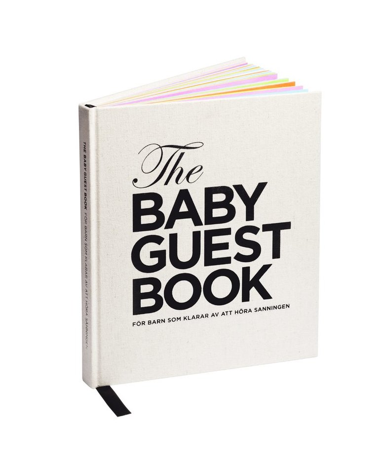 The baby guest book : för barn som klarar av att höra sanningen 1