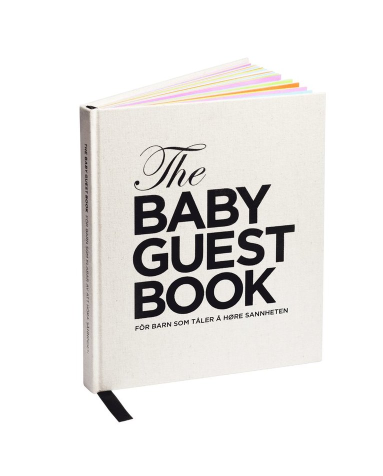 The baby guest book : for barn som tåler å høre sannheten 1