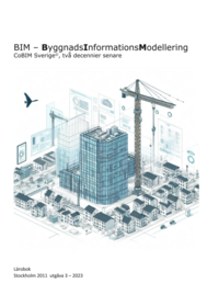 bokomslag BIM - ByggnadsInformationsModellering, CoBIM Sverige, två decennier senare