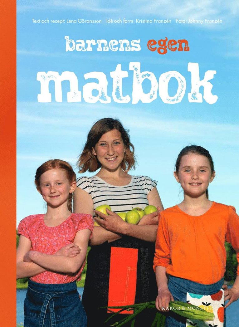 Lena Göransson - Barnens egen matbok, Inbunden