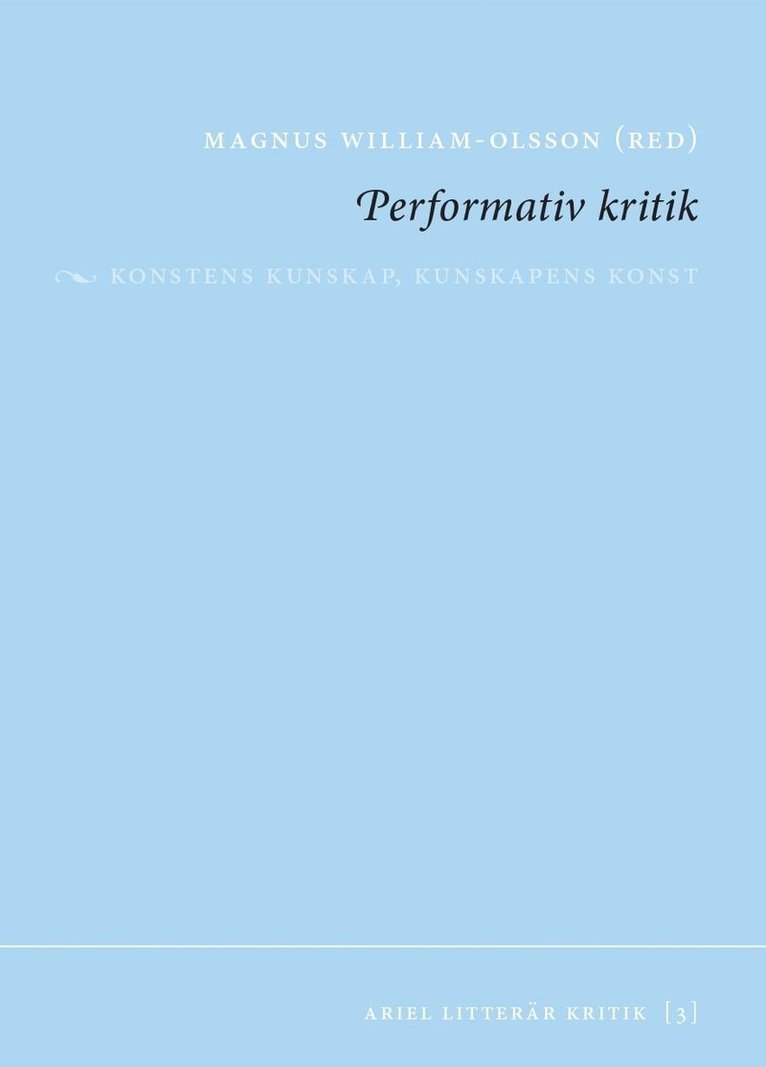 Performativ kritik