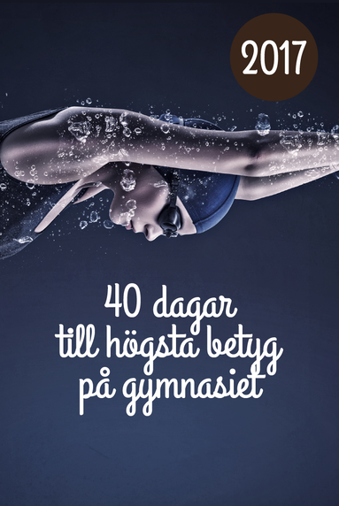 bokomslag 40 dagar till högsta betyg på gymnasiet