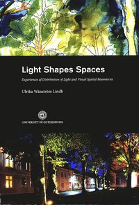 bokomslag Light Shapes Spaces : Experiences of Distribution of Light and Visual Spatial Boundaries