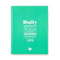 bokomslag Dailygreatness Yoga Journal: a masterplan for a beautifully conscious life