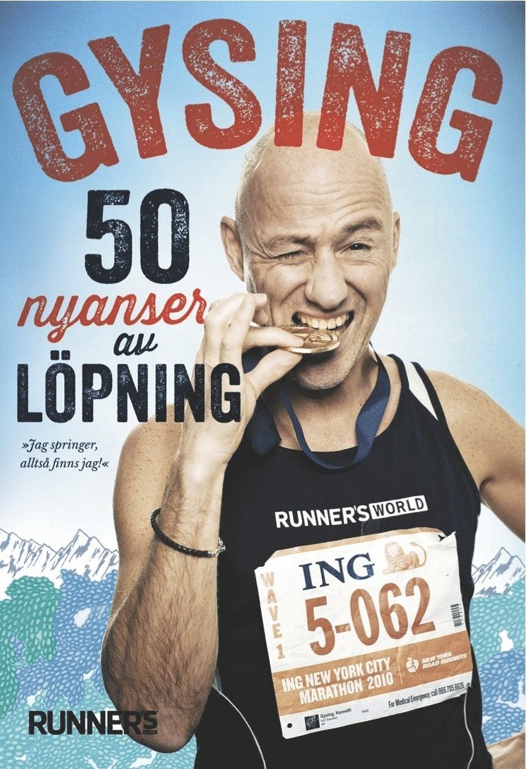 Kenneth Gysing - 50 nyanser av löpning, Häftad