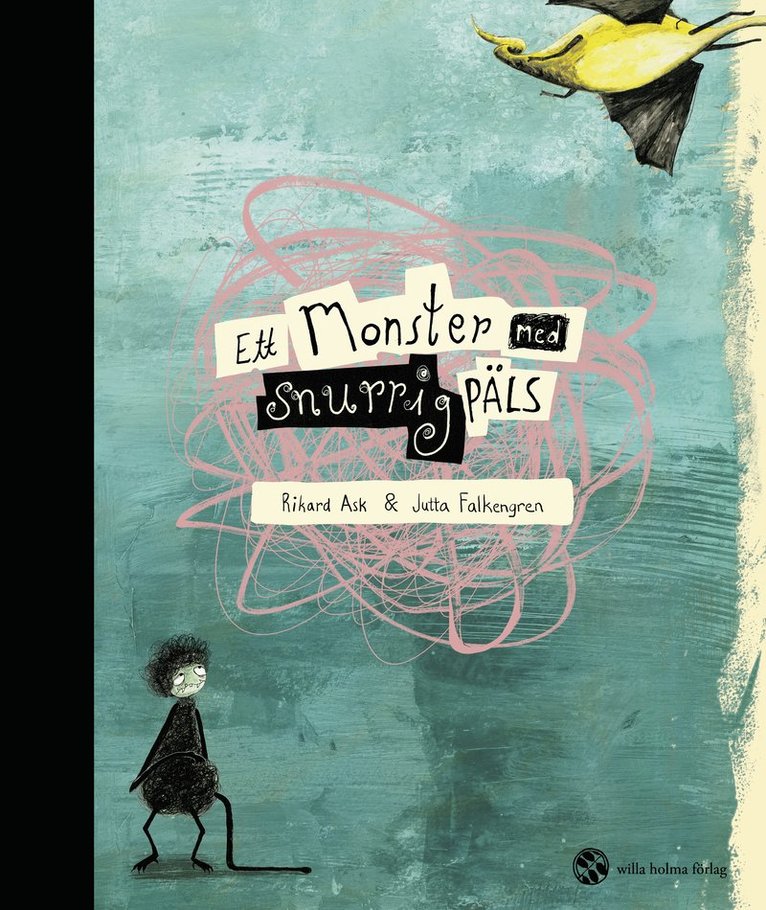 Ett monster med snurrig päls