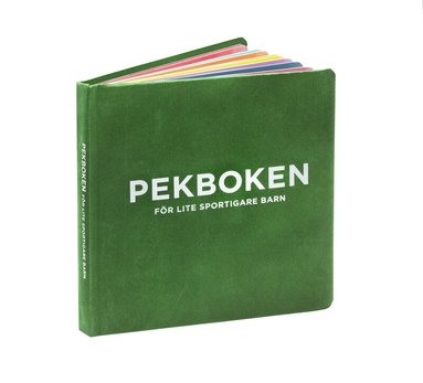 Pekboken för lite sportigare barn, Kartonnage