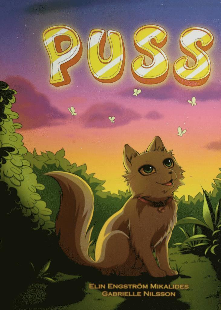 Puss - målarbok 1