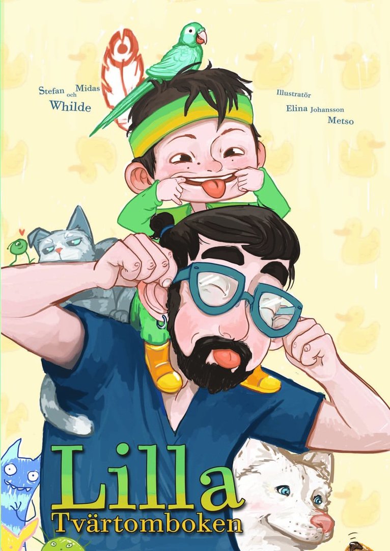 Stefan Whilde, Midas Whilde - Lilla Tvärtomboken, Inbunden