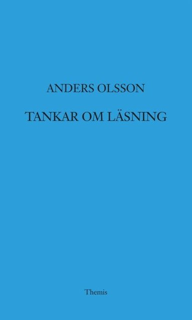 bokomslag Tankar om läsning