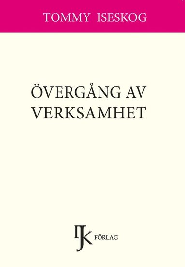 bokomslag Övergång av verksamhet