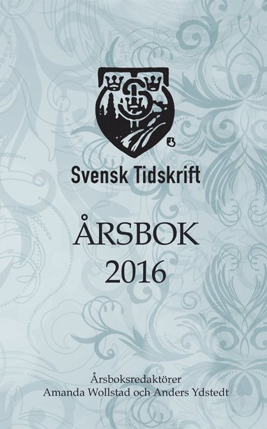 bokomslag Svensk Tidskrifts Årsbok 2016