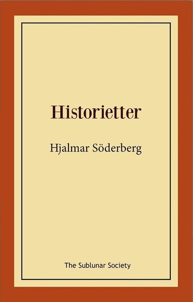 Hjalmar Söderberg - Historietter, Häftad