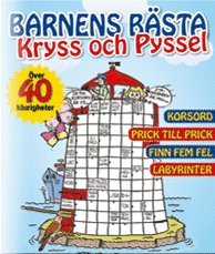 bokomslag Barnens bästa kryss och pyssel