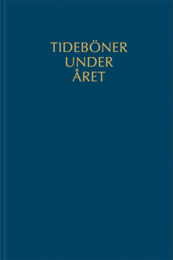 Tideböner under året 1