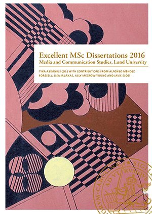 Excellent MSc Dissertations 2016 1