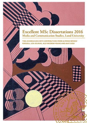 Excellent MSc Dissertations 2016