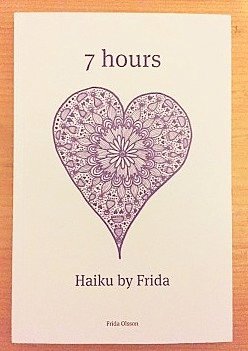 bokomslag 7 hours : haiku by Frida