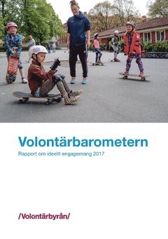 bokomslag Volontärbarometern : rapport om ideellt engagemang 2017