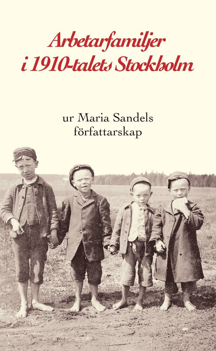 Arbetarfamiljer i 1910-talets Stockholm : ur Maria Sandels författarskap 1