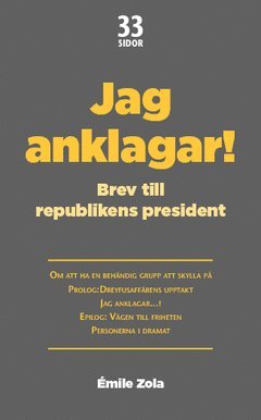 Jag anklagar...! : Brev till republikens president 1