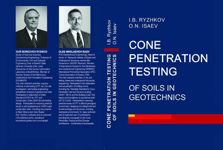 Cone penetration testing of soils in geotechnics