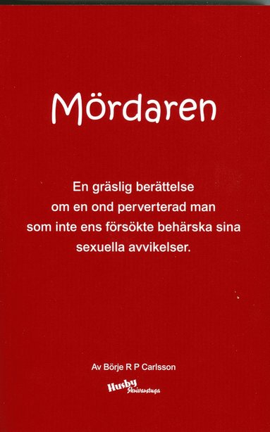 bokomslag Mördaren