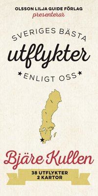 bokomslag Sveriges Bästa Utflykter Bjäre Kullen 2018-2019