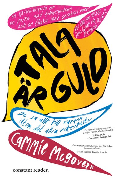 Cammie McGovern - Tala är guld : de sa allt till varann utom det allra viktigaste, Storpocket