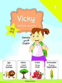 bokomslag Vicky upptäcker nya språk 1. Persiska