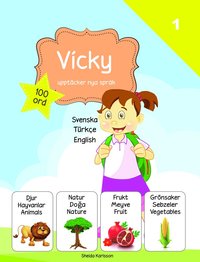 bokomslag Vicky upptäcker nya språk 1. Turkiska