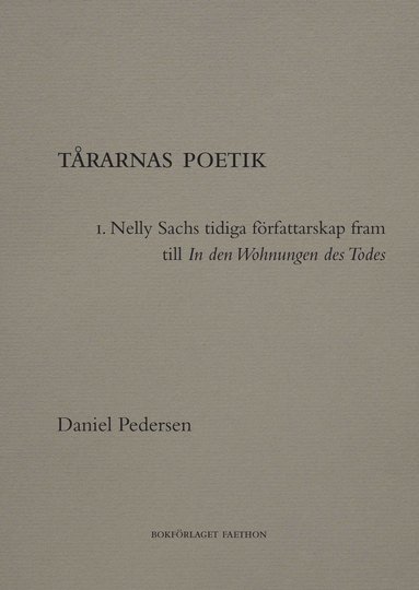 bokomslag Tårarnas poetik