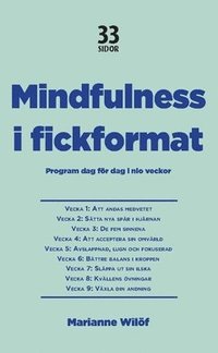 bokomslag Mindfulness i fickformat : Program dag för dag i nio veckor