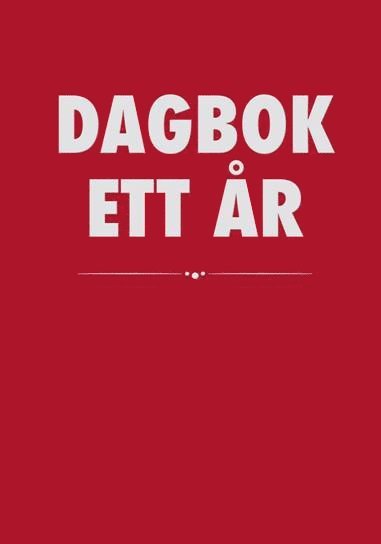 Dagbok ett år 1