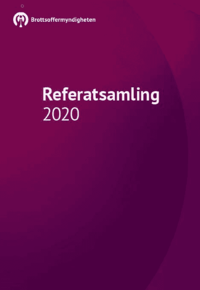 bokomslag Brottsoffermyndighetens referatsamling 2020