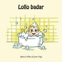 bokomslag Lollo badar - en pekbok med babytecken