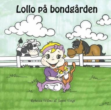 bokomslag Lollo på bondgården: en pekbok med babytecken