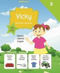 bokomslag Vicky upptäcker nya språk 2. Spanska