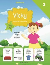 bokomslag Vicky upptäcker nya språk 2. Polska