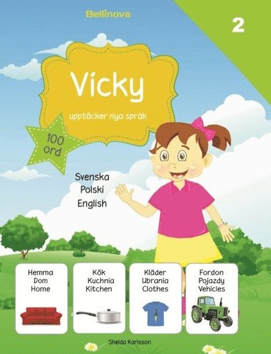 bokomslag Vicky upptäcker nya språk 2. Polska