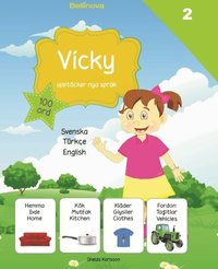 bokomslag Vicky upptäcker nya språk 2. Turkiska