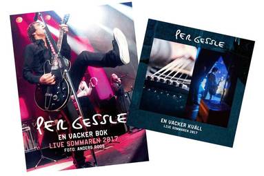Per Gessle, Anders Roos - En vacker kväll - En vacker bok, Häftad