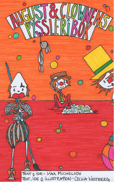 Max Michelson, Cecilia Westberg - August och Clownens Pyssleribok, Häftad