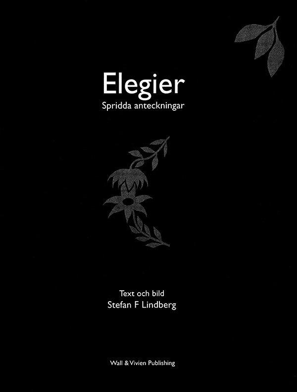 Elegier : spridda anteckningar 1