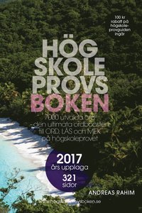 bokomslag Högskoleprovsboken : 7000 utvalda ord - den ultimata ordboosten till ORD, LÄS och MEK på högskoleprovet