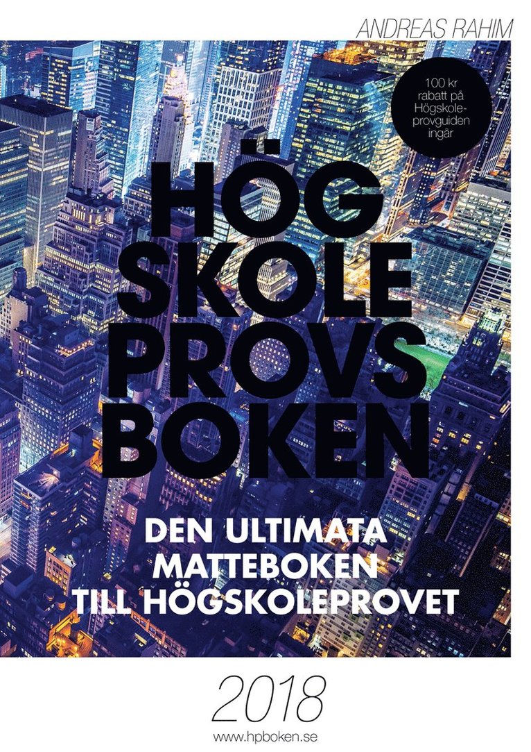 Högskoleprovsboken : den ultimata mattenboken till högskoleprovet