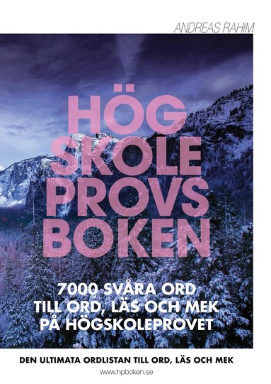 Andreas Rahim - Högskoleprovsboken : 7000 svåra ord till ORD, LÄS och MEK på högskoleprovet, Storpocket