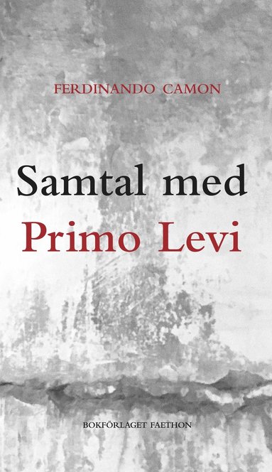 bokomslag Samtal med Primo Levi