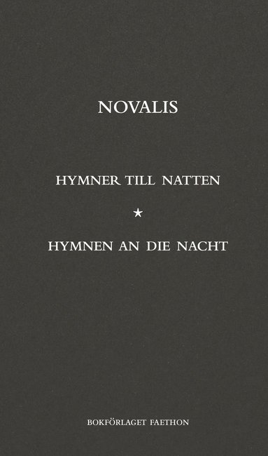 bokomslag Hymner till natten / Hymnen an die nacht