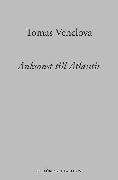 bokomslag Ankomst till Atlantis